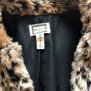 mo:vint leopard fur coat